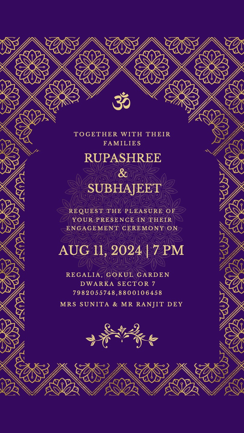 Engagement Invitation